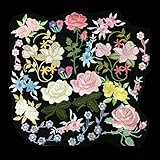 20pcs Randomly Colorfull Embroidery Boutique Applique Assorted flower (20)