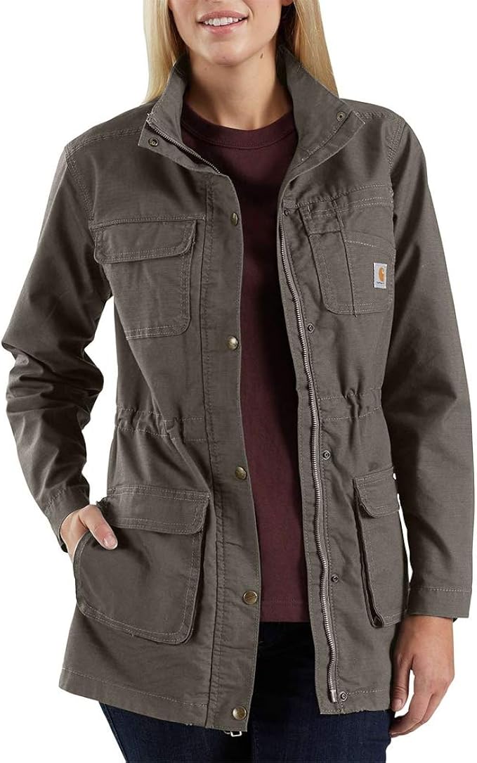 carhartt women's loose fit jacket