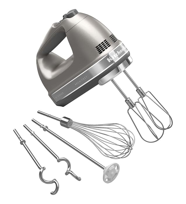 KitchenAid Architect Hand Mixer - 9-speed - Architect - Silver