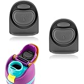 2pcs Replacement Stopper for Owala FreeSip 24/32oz, BPA Free Rubber Water Bottle Top Lid Gasket Parts Seal Bottle Cap Mouth for Owala 16/19/24/32/40oz Silicone Bottle Gasket Plug Accessories(Gray)
