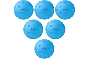 A11N SPORTS S26 Indoor Pickleballs- Consistent Bounce, Easy to Control and Durable Application - USAPA Approved - Ideal for All Ages - Available in Blue and Yellow