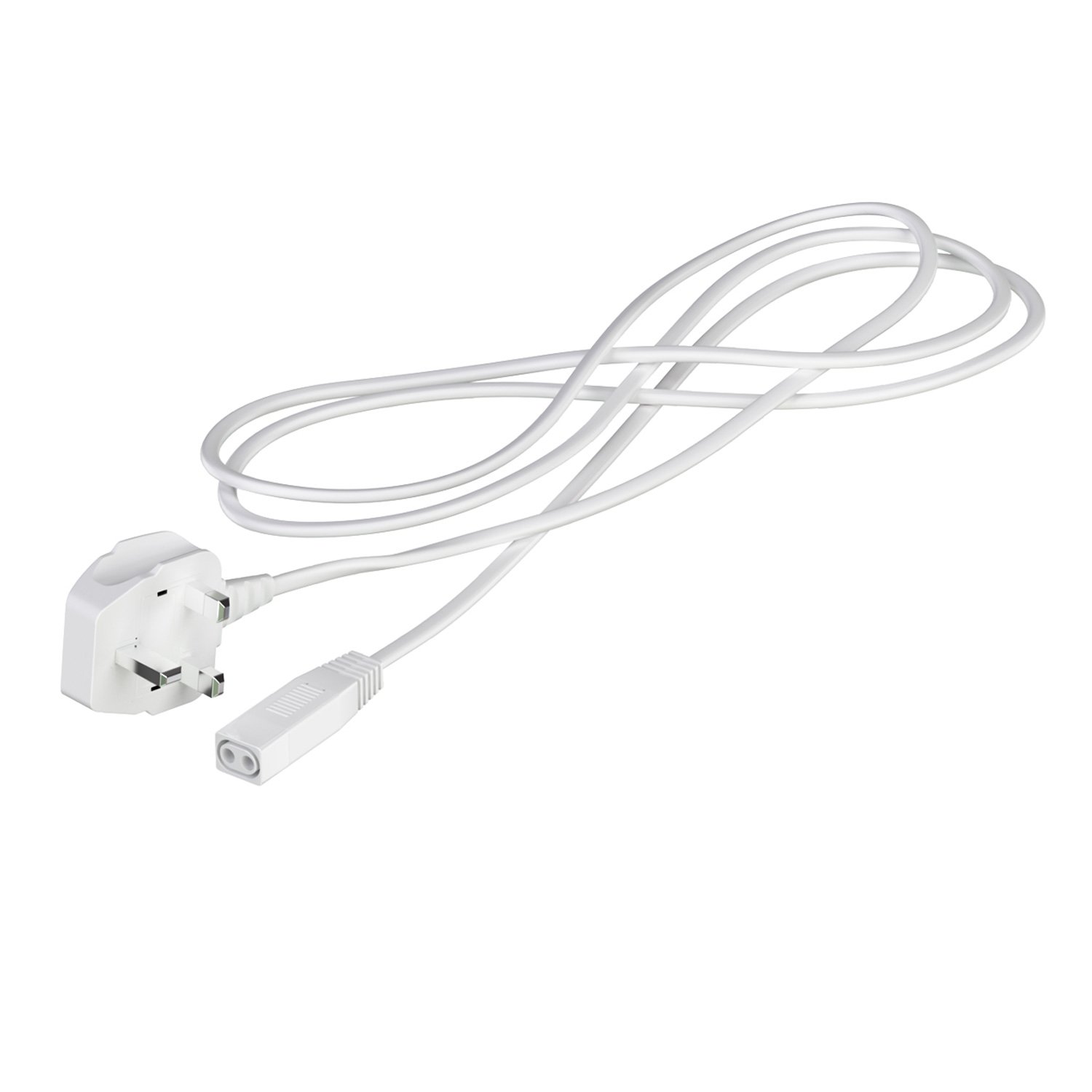 parlat Cable with BS1363 Plug for 250V Under Cabinet Light, White