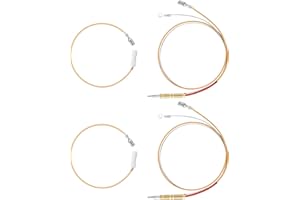 Hohean 2 Pack Propane Heater Thermocouple Compatible with Mr Heater 2304885, F237349, Tank Top Heater Replacement Parts Compatible with Mr Heater, Dura Heat, COSTWAY, Remington, ProCom and More