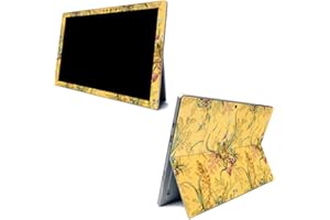 MightySkins Skin for Microsoft Surface Pro 7 - Yellow Marble End | Protective, Durable, and Unique Vinyl Decal Wrap Cover | E