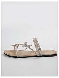 Floerns Women's Elegant Rhinestone Butterfly