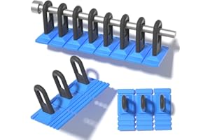 HiYi Car Dent Repair Tools Heavy Duty Paintless Repair Removal Tools Strong Dent Puller Handle Lifter Blue Glue Tabs Powerful Body Repair Dent Remover Tool Kit for Car Dent Repair (Blue)