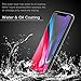 Malzaha DE0157 Full Coverage Tempered Glass Screen Protector, Film Edge to Edge Protection for iPhone X Tempered Glass - Black - 2 Piece