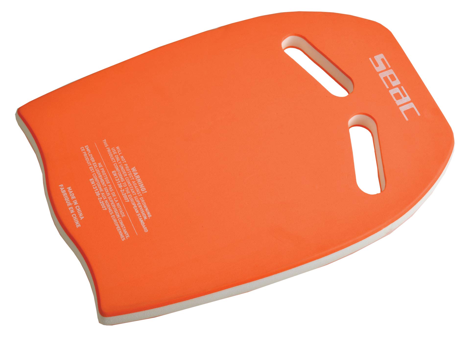 SEAC Unisex's Kickboard Kick Board For Exercises In the Pool and the Sea, Orange, Standard
