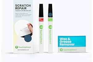 TouchUpDirect GA0/WA619D Northsky Blue Metallic Compatible with Chevrolet Exact Match Scratch Repair Touch Up Paint - Brush Kit