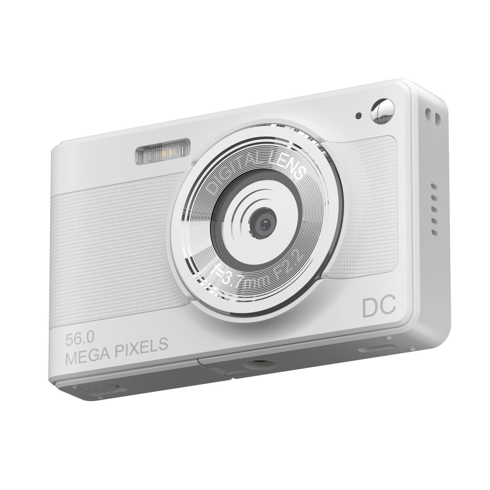 Digital Camera with 2.8in LCD, 1080P 56MP Camera, Digital Point and Shoot Camera with 8X Zoom Anti Shake, Compact Vlogging Camera for Boys Girls 6-12 Years Old