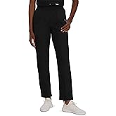 Landau Essentials Relaxed Fit 2-Pocket Elastic Scrub Pants for Women 8320
