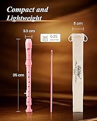 Eastar Soprano Recorder Instrument for Kids
