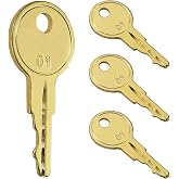 B01 Keys for Tool Chest and Cabinet Locks Fits Hus-ky Tool Box Home De-pot Hud-son De-walt Toolboxes 4 Pack