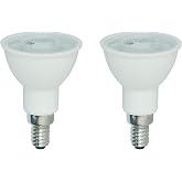 PAR16 LED Bulbs 2-PACK,Warm White 3000K Dimmable Spot Lights 50W Equivalent Uses 6W,500 Lumens, E12 Base for Living Bedroom Dining Room