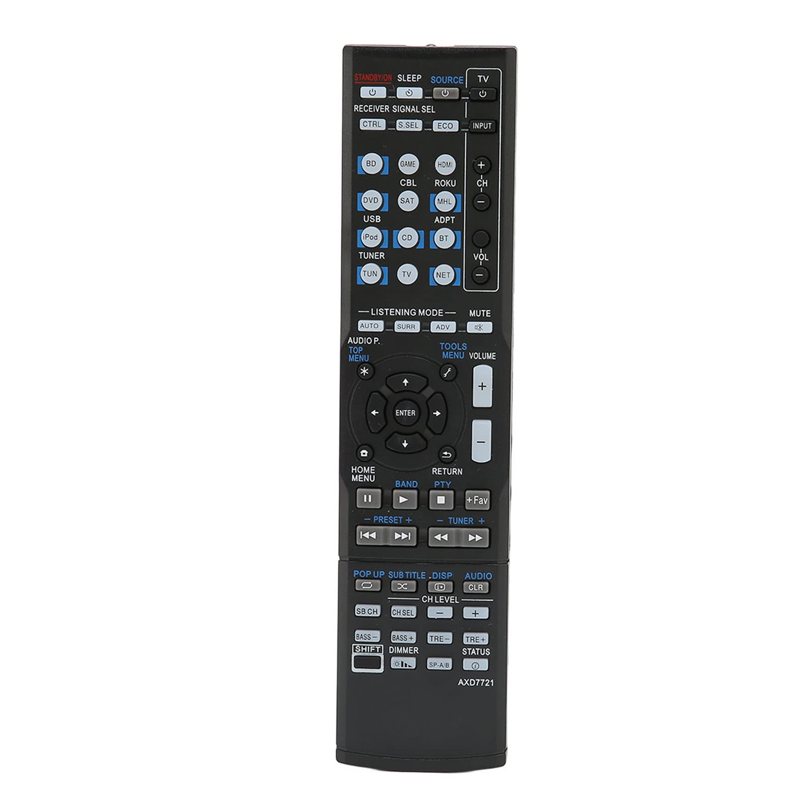 Annadue AXD7721 Replacement AV Receiver Remote Control For Pioneer VSX-830 VSX-830-K VSX-1024 VSX-1029 VSX-45 VSX-44 VSX-454 VSX-824.