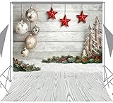 OUYIDA 8X8FT Seamless Christmas Theme Pictorial Cloth Customized Photography Backdrop Background Studio Prop SD768