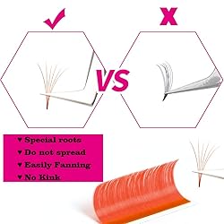 Volume Lash Extensions C Curl 0.07 Mixed Tray