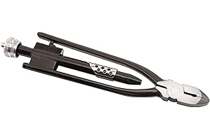 WCS WIRE AND CABLE SPECIALTIES, INC. 8.25 Inch Safety Lock Wire Twister - 3 in 1 Safety Wire Pliers - Versatile Wire Twisting Tool for Ensuring Safety & Reliability in Aviation, Automotive and Mechanical Applications