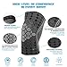 Dimiyer Compression Knee Brace Sleeve for Running Meniscus Tear Arthritis Weightlifting CrossFit Yogaing Recovery Lightweight Support Knee for Men and Women (2 Piece Black, Medium)