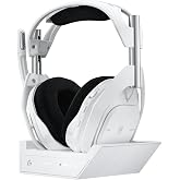 Logitech G Astro A50 X Multi-Platform Wireless Gaming Headset - White | For PS5, Xbox, PC, Switch - PLAYSYNC Video &amp; Audio Switcher, HDMI 2.1 4K 120Hz VRR, 24bit/48kHz, <24hr Battery, 2.4GHz &amp; BT