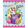 Unique Industries (1) 8pc Set Shopkins Loot Bags/Treat Bags with Handle - Approx. 7.25" x 9" each