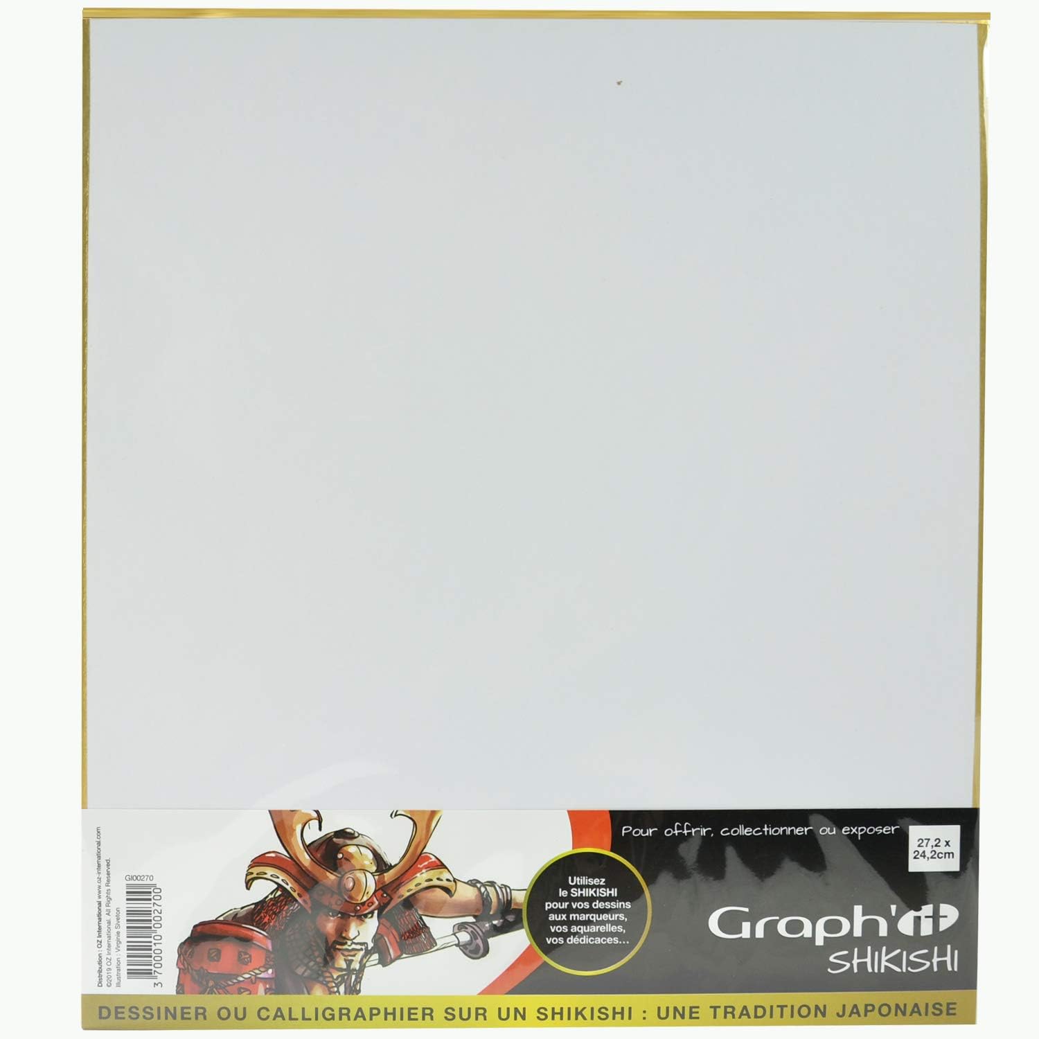 GRAPH'IT Shikishi Board 272 x 484 mm - Large Double Sided Portait GI00272, Multi-coloured