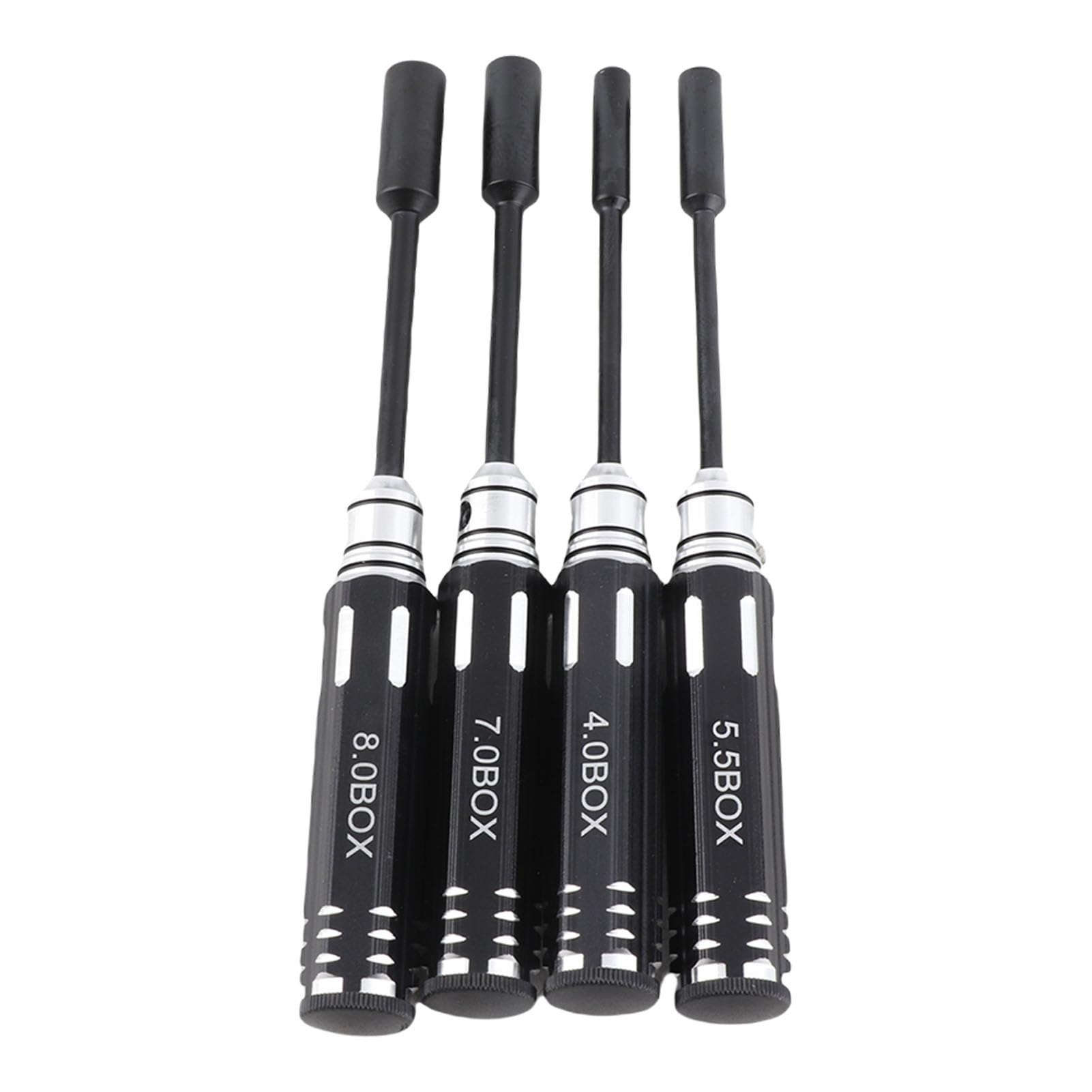 Hex Socket Nut Driver, Set 4.0MM, 5.5MM, 7.0MM, 8.0MM for RC Cars Model Airplanes Deformation Model