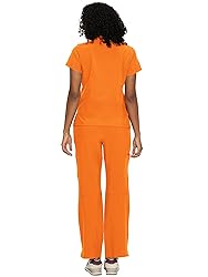 floralhue Scrubs for Women, V-Neck Scrubs Top