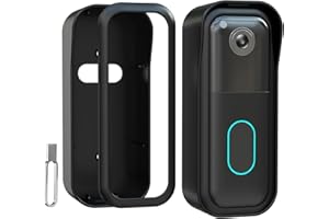 HIBEZOS All-new Blink Doorbell Mount,Compatible with Blink Video Doorbell Camera(2nd Gen),No drilling Blink Mount Bracket,Easy to Install for Blink Doorbell Security System(Blink Doorbell Not Included),Black