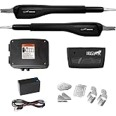 Mighty Mule MM572W HD Dual Arm Gate Openers 12 V Wireless AC/Battery Powered Automatic Gate Opener