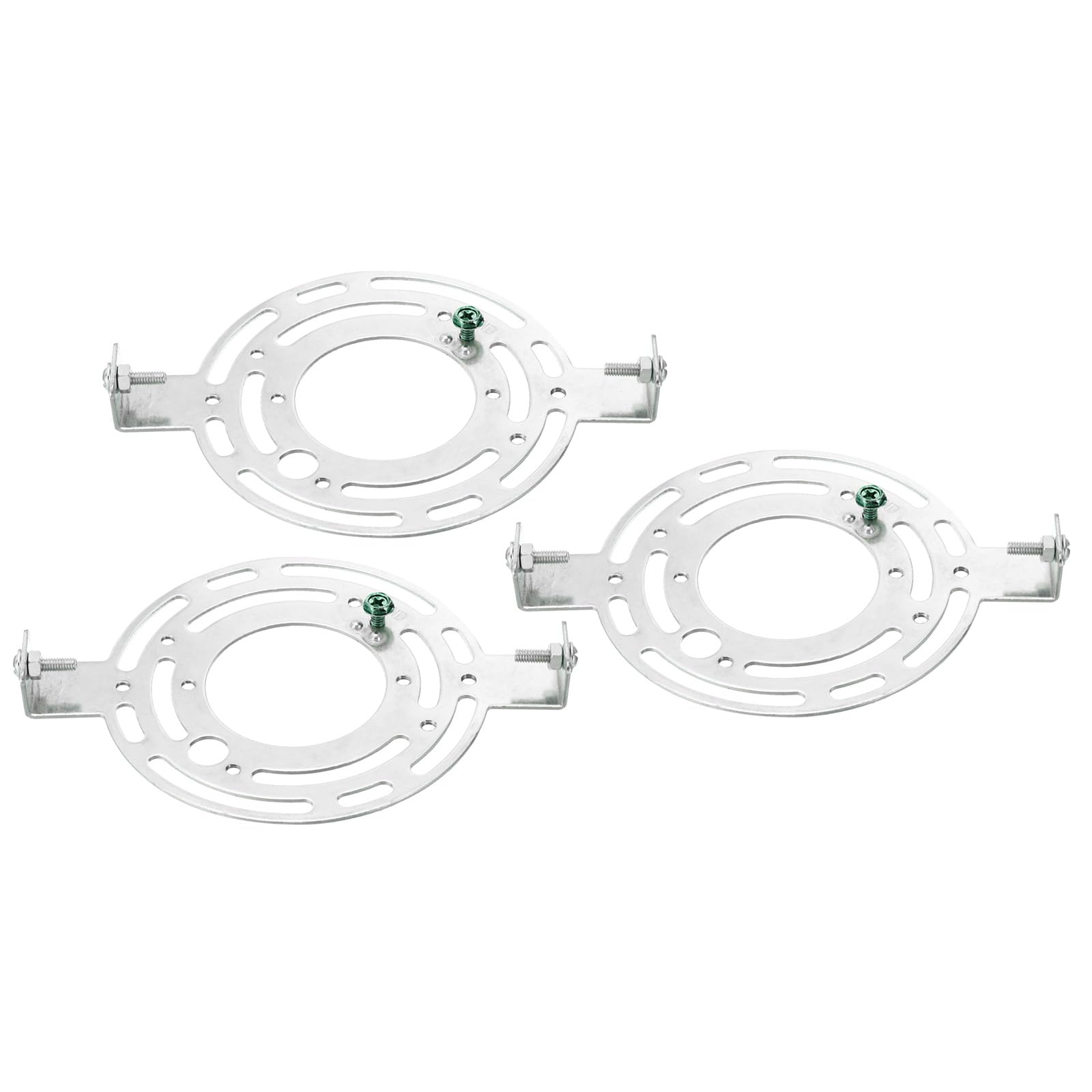 PATIKIL 145mm (5.71") Universal Light Fixture Mounting Bracket Kit, 3set Light Crossbar Round Ceiling Plate for Wall Light, Close to Ceiling Light, Chandelier