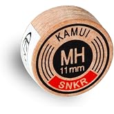 KAMUI Snooker Original Laminated Billiard CUE TIP - 1 pc (Medium/Hard, 11 mm)