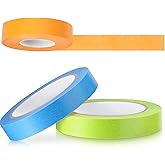 Glenmal 3 Rolls Laboratory Labeling Tapes, 164 Feet Long x 3/4 Inch Width, Temperature Resistant Water Resistant Freezer, Assorted Color for Marking and Colorful Coding Label Tape(Light Color)