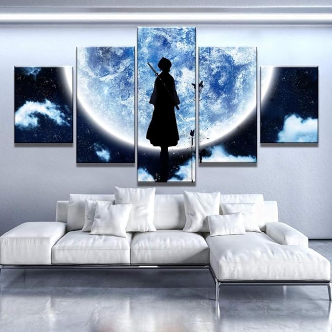Amazon Com Leinwandbilder 5 Teilig Wandkunst Malerei Leinwand
