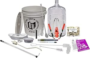 Deluxe Wine Making Kit and Durable Wine Kit)