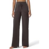 Willit Women's Wide Leg Pants Yoga Pants with Pockets High Waist Stretch Casual Lounge Comfy Pants 29" 31"