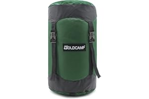GoldCamp Compression Stuff Sack for Ultralight Sleeping Bag, Space Saving Gear with dust Flap,65L Compression Stuff Sack, Wat