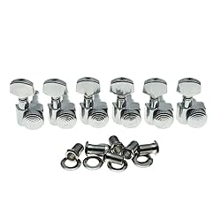 KAISH Chrome 2 Pin Locking Tuners Tuning Keys Pegs