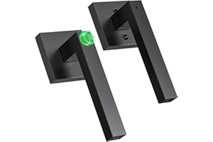 IRONZON Fingerprint Door Lock Biometric Door Lock Smart Door Knob Gate Locks Left-Right Adjustable Handle Keyless Entry Door Lock for Bedroom Hotel Warehouse Office F180B