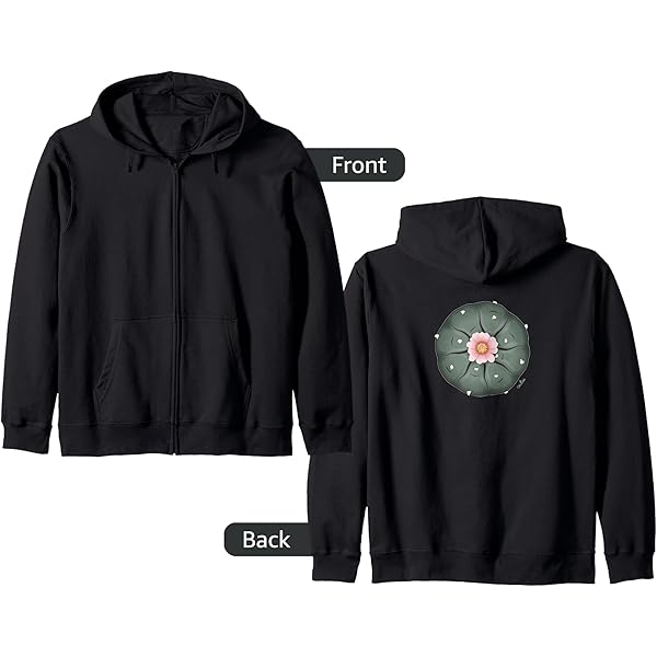 Amazon.com: Echeveria Laui Succulent Zip Hoodie : Clothing, Shoes