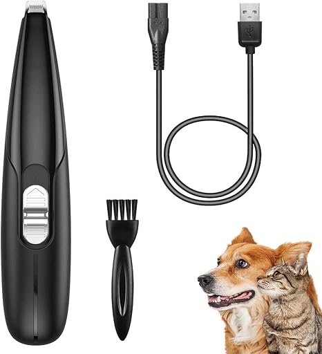 Amazon Co Jp 犬のバリカン プロフェッショナル2スピード犬 グルーミングクリッパーキット充電式ワイヤレスデザイン低ノイズ電気顔の目の周りの髪の耳の足 ホーム キッチン