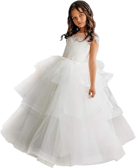 amazon uk flower girl dresses