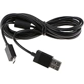 Akingdleo Replacement USB Charger Charging Cable for Xbox One S X Controller, Micro USB 2.0 Play Data Sync Charger Cord (9FT)