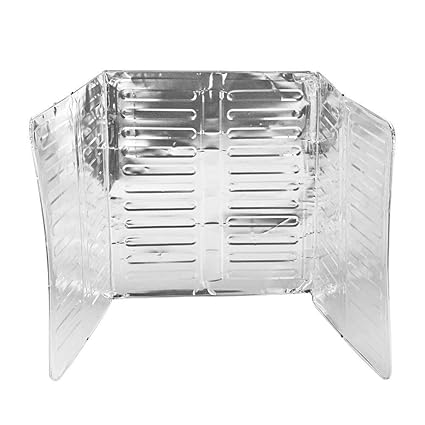 KARP Aluminum Foil Gas Stove Anti Splatter Shield Guard Oil Splash Screen Cover (Size: 39Cm X 84Cm)