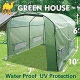 STRONG CAMEL New Greenhouse 10' X7'X6' Larger Hot Garden House