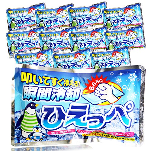 扶桑化学 叩けば冷える 瞬間冷却剤 ひえっぺ【12袋セット】商品画像