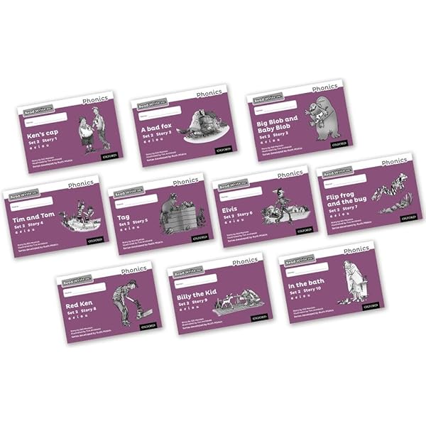 Read Write Inc. Phonics: Black and White Pink Set 3 Storybooks