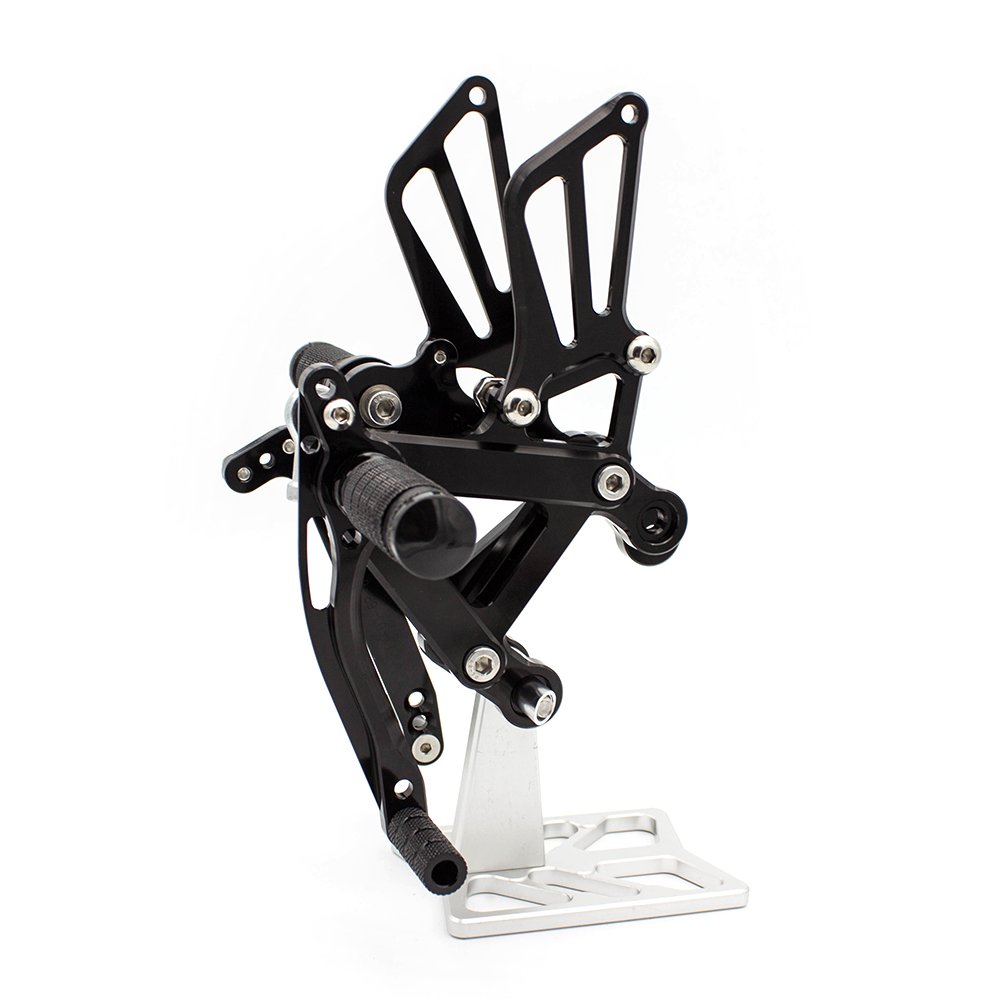 FXCNC Racing ZX6R Billet Motorcycle Rearset Foot Pegs Rear Set