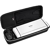 FBLFOBELI Hard Travel Carrying Case for Brother ADS-1250W / ADS-1700W / ADS-1800W / ADS-1200 / ADS-1300 Wireless Compact Desktop Scanner, Protective Storage Bag (Case Only)