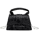 FALETO Mini Purses for Women Y2K Top Handle Crossbody Bag Stylish Tiny Clutch Shoulder Handbag for Cocktail Party Prom